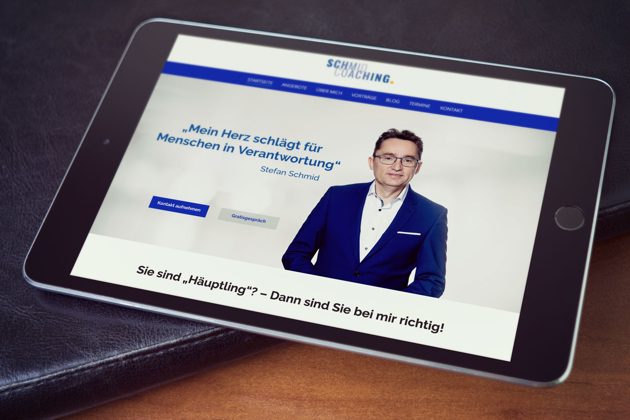 Screenshot Ipad Stefan Schmid Coaching